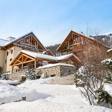 Lagrange Vacances Chalets Du Galibier Valloire Exteriör bild