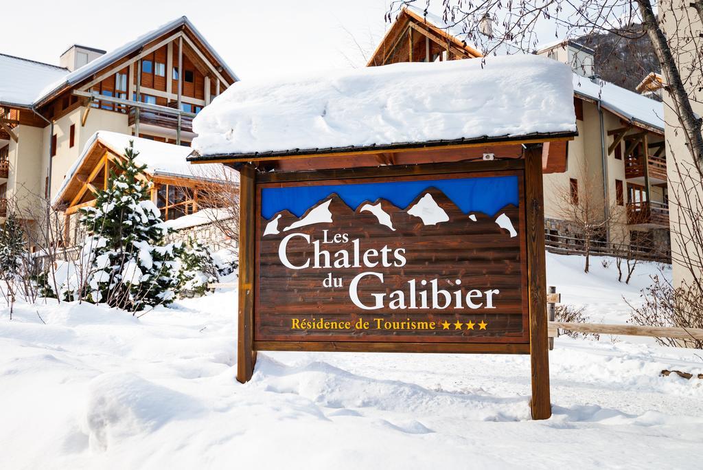 Lagrange Vacances Chalets Du Galibier Valloire Exteriör bild