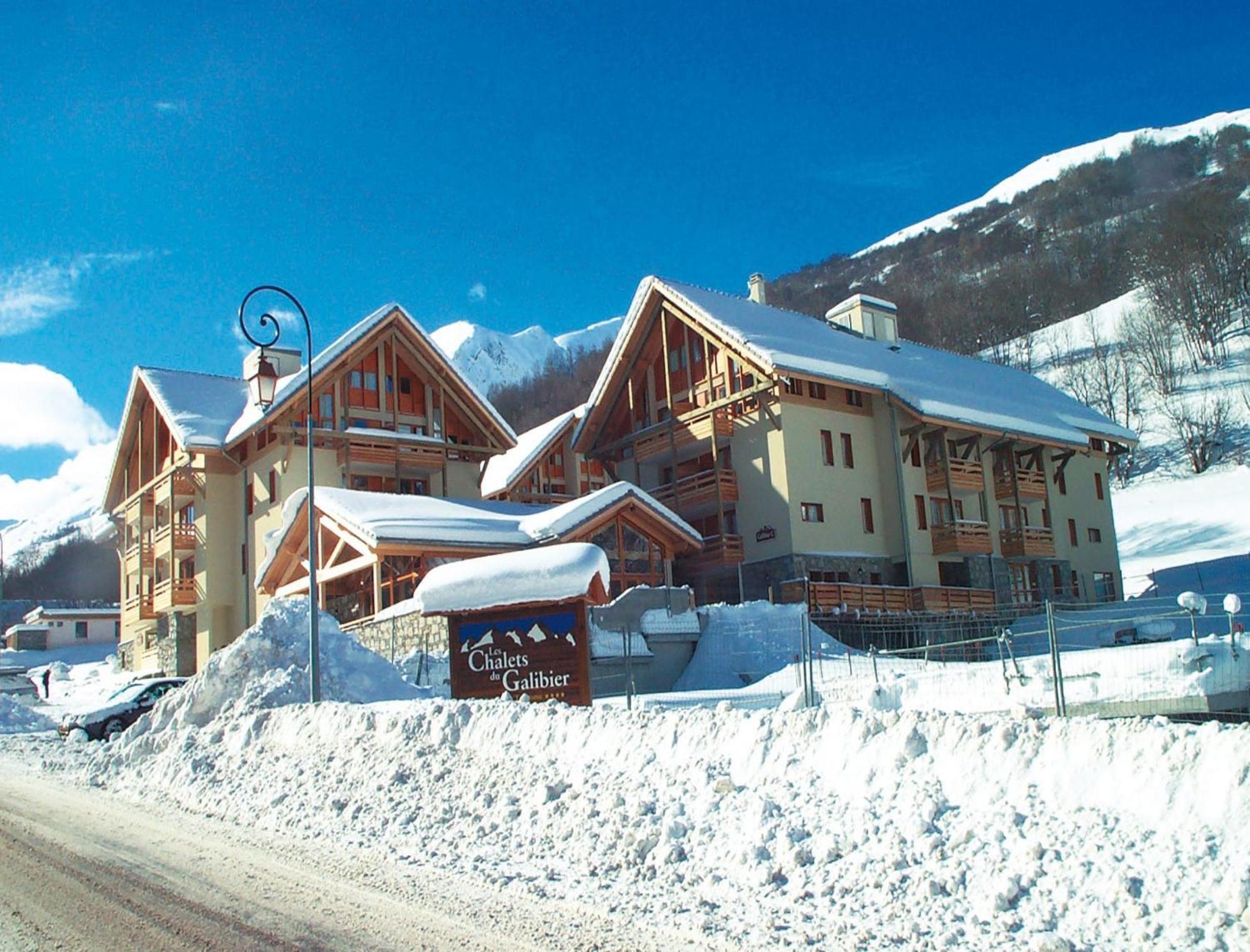 Lagrange Vacances Chalets Du Galibier Valloire Exteriör bild